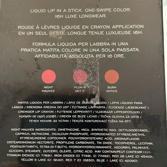 Marc Jacobs 3 Piece Travel Size Liquid Lip Crayon - Picture 10 of 11